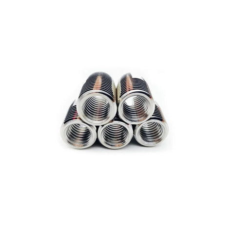 Stainless Steel Self Tapping Inserts Kit For Metal Hole Reinforcement And Vibration Resistance M2.5 M4 M6 Thread Repair And Pro Grade Threaded Insert Solution For Easy Heavy Duty Repairs, 302 stainless inserts