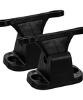 Upgraded Sturdy Nylon T-Shaped Camper Door Latch Replacement Set With Easy Install Holder For Rv Trailer Motorhome And Caravan Accessories Black, showing durable nylon latches.