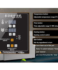 Control panel of Straight Up Commercial Grade Electric Coffee Roaster Machine With Smart Temperature Control and Digital Timer