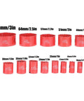 Ultimate 21 Piece HSS Hole Saw Kit For Metalworkers: Fast Cutting 25mm To 3 Inch Drill Set With Extenders And Accessories To Nail Any Project Today. HSS bi-metal hole saws 19mm to 76mm