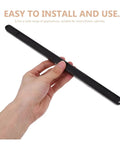 Person holding Full Extension Drawer Slides Two Pack Heavy Duty Undermount Cabinet Rails With Quick Release Latches