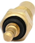 Precision Engine Coolant Temperature Sensor Replacement Fits Honda Civic Accord Acura Cl close-up of sensor with brass and rubber seal.