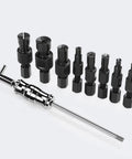 Heavy Duty Blind Hole Bearing Puller Kit With 8 Sizes From 8 To 32 Mm And 25 To 29 Mm Range Pro Grade Collet Expansion Tool displayed