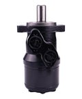 Front view of Hydraulic Orbital Motor OMR250 One Inch Shaft With Half Inch BSP Side Ports Low Speed High Torque for heavy-duty use.