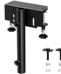 Universal Truck Flag Pole Mount Holder Clamps Poles Up To 1.2 Inches solid metal clamp with tightening knobs and hardware.