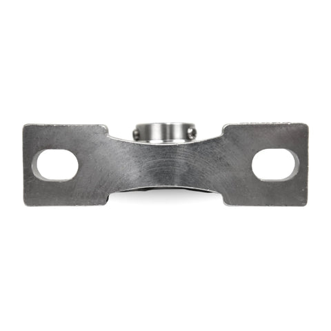 Front view of 1-Inch Bore Twin-Pack Pillow-Block Bearing, Two-Bolt Flange-Mounted Stainless Steel Housing Self-Aligning Assembly