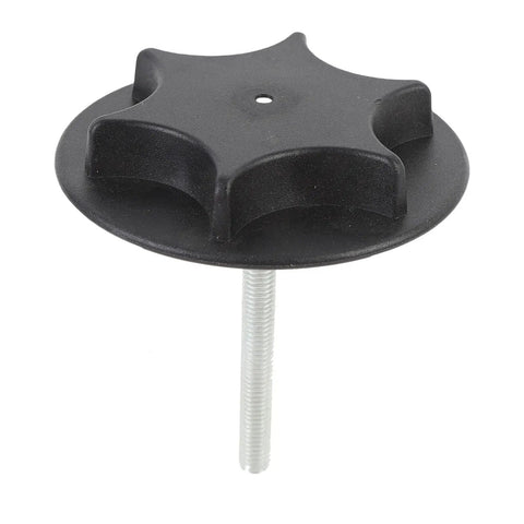 Heavy-Duty Spare Tire Hold Down with Rock-Solid Fixation for Nissan 350Z, 370Z, and Juke, featuring a secure fastener.