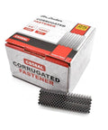 Corrugated W Fastener Staples 1 Inch Crown Five Eighths Inch Long 25 Gauge 1000 Pack for pallet repair and cabinet face frames