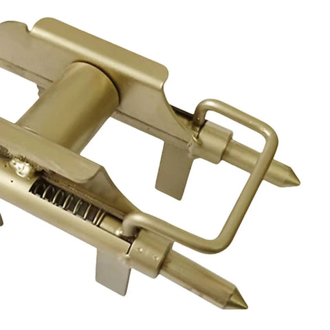 Universal Cable Threading Aid Tool Helper For 118 120 And 86 Bottom Boxes Switch Boxes Portable Pro Grade High Efficiency Wire Threading Device For Electricians With Smooth Glide And Easy One Hand Operation, gold metal spring tip