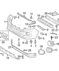 No Sweat Repairs With This 10 Pack Heavy Duty Fuel Door And Specialty Rivet Kit Designed Tight For Toyota And Lexus Rides Like Camry Corolla Highlander Prius Chr4runner Swapping In Pn 9026906017 90269a0005 For A Clean Install - detailed diagram of automotive fasteners and components.