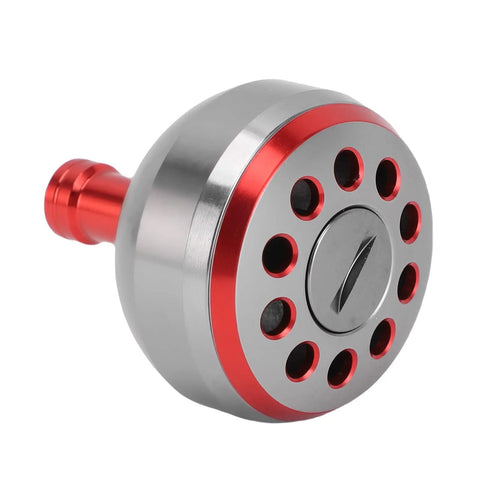 Upgrade Your Sea Fishing Game With This Premium Red Aluminum Alloy Power Knob Featuring Anti Slip Grip And 38mm Ergonomic Design For Sad Baitcasting Reels To Dominate Saltwater Adventures Today. Red 38mm aluminum fishing reel knob