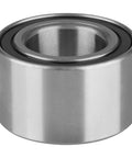 Crush The Trail Front Left Right Wheel Bearing Hub Assembly For Polaris Ranger 570 500 EV Sportsman 300 400 450 500 570 600 700 800 Forest 05 To 22 Plug And Play 2 Pack shiny steel hub bearing close-up view