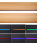 Six Pack RGB Under Cabinet Lights With Remote And App Control Dope Lighting For Kitchen And Closet Plug In Or Hardwired