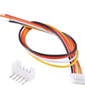 Bulletproof Build Three Pack Four Series Lithium Iron Phosphate BMS Battery Guard 30A 12.8V Power Management Board wires and connector.