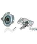 Drum Bearing Kit OEM Replacement Part For GE Dryers, Rear Drum Support components on white background