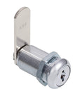 Keyed Alike Cabinet Cam Locks For Tool Boxes, RV Compartments, Mailboxes And Vending Machines, 1 1/8 Inch Cylinder, Chrome Finish