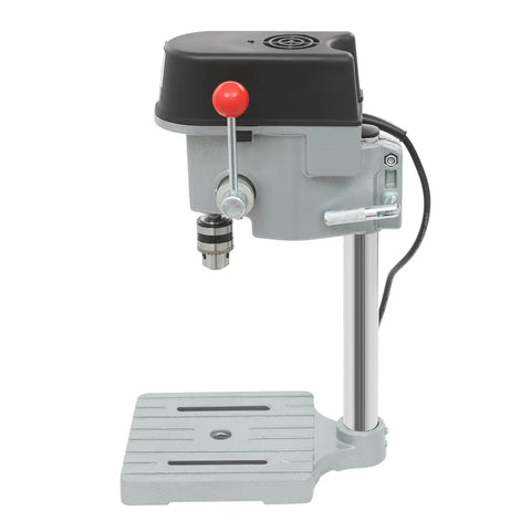 Compact Mini Drill Press Table With Three Speed Variable 16000 RPM Benchtop Drill Press Stand Portable Electric Drilling Machine