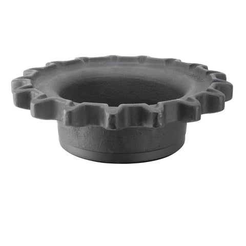 Heavy Duty Built Tough Drive Sprocket For Bobcat T200 T630 T650 T750 T870 T770 Skid Steer Six Hole Single Speed 17 Tooth 18.64 Inch Factory Fit 7165109 Replacement Part, round cast iron design.