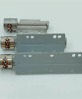 Mini Precision Screw Linear Stepper Motor 5V 2 Phase 4 Wire Micro Stepping Actuator with compact mounting plates and lead screw.