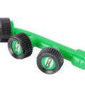 Three Pack Misting Nozzle Atomizing For Precise Irrigation In The Garden with green plastic body and three adjustable heads