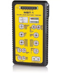 Multi Battery Tester For Quick No Fuss Battery Health Checks With Pulse Load Test Instantly Spot Weak Or Failing Cells No Setup Or Switches Perfect Tool For Battery Management And Accurate Cell Matching yellow MBT-1 battery tester