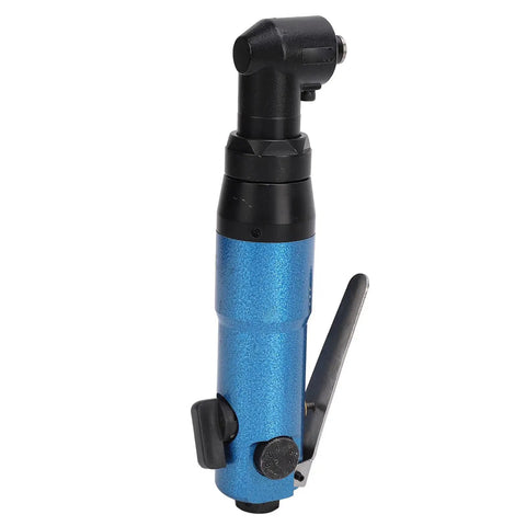 Professional Grade Right Angle Pneumatic Grinder With 9000 RPM Air Motor For Glass And Ceramic Cutting Alloy Steel Build Compact Air Tool side angle view