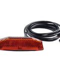 Top Shelf LED E-Bike Rear Light That Rocks 36V And 48V Systems Perfectly For Night Riding With Super Bright Red LEDs To Keep You Safe On The Streets While Making Sure Traffic Sees You From Way Down The Road. red LED rear bike light with 120cm cable, ABS housing