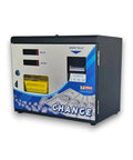 Dollar Bill To Coin Change Machine Black For Laundromats, Arcades And Vending Spots, front view, compact wall unit