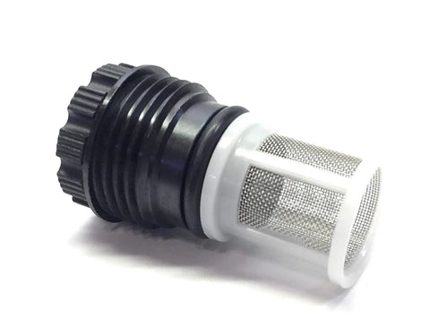 Tankless Water Heater Inlet Screen Assembly For H98 510 S Drop In Replacement, black and silver mesh, restores strong water flow