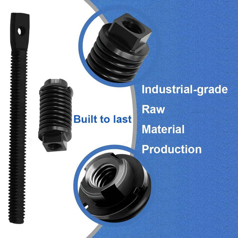 Close-up of bolt and tensioner parts for Plug And Play Tensioner Assembly With Bolt And Master Links For Chamberlain LiftMaster Garage Door Opener Spring Replacement Fits 41B4103 41C5141 Hassle Free Fix