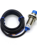 Industrial M18 Inductive Proximity Switch And Motion Sensor Light For Precise Automation FR18 5DO LJ18A3 5Z EX Cylinder Photoelectric Sensor Durable Safe Switching Ideal For Factory Machinery And Robotics, M18 cylindrical metal sensor with cable