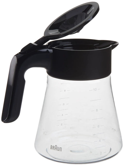 MultiServe 10 Cup Replacement Carafe For Coffee Makers Black With A Narrow Moisture Trapping Design To Prevent Bitter Brews And Fit