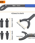 Pro Grade Timing Belt Change Tool Kit For Camshaft Locking And Pulley Assembly VAG 3036 T10172 Compatible VW Golf Maintenance