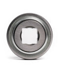 Front view of Heavy Duty Disc Harrow Bearing For Agriculture With Square Bore And Two Triple Lip Seals Relubricable Design