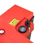 Huge Hauler Rechargeable Electric Pallet Jack With 3300 Lbs Capacity control panel featuring keys and digital display.