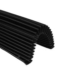 Rubber Accordion Cover Shield For Machine Tools Foldable Guard showing flexible corrugated design