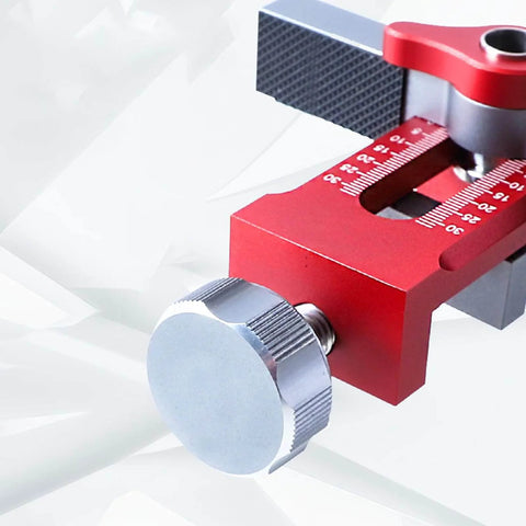 Close-up of Cabinet Door Jig And Installation Tools Kit For Pros And DIY Woodworkers Multi Functional Woodworking Guide