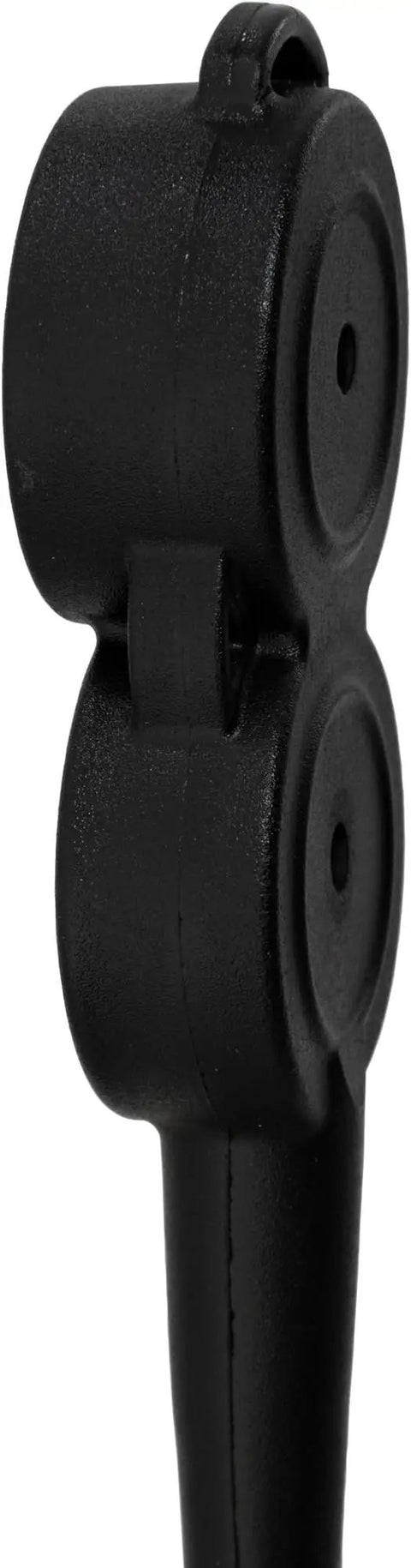 Side view of Rugged Analogic Console Built Tough For Scuba Diving With Imperial Mini SPG, showing compact construction and dual gauge housing.