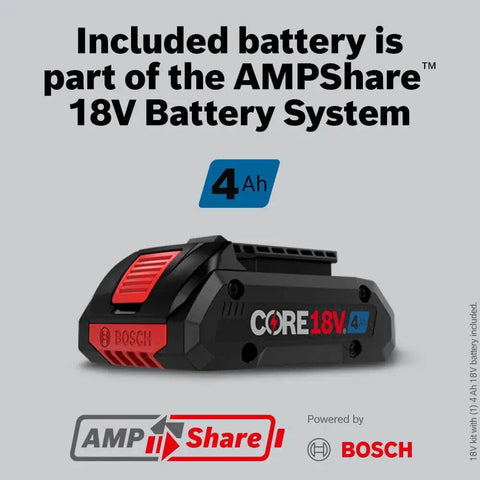 Rock Solid 1/2 Inch Hammer Drill Driver Kit Brushless Motor 565 In-Lbs Torque Core18V Battery with 4Ah capacity