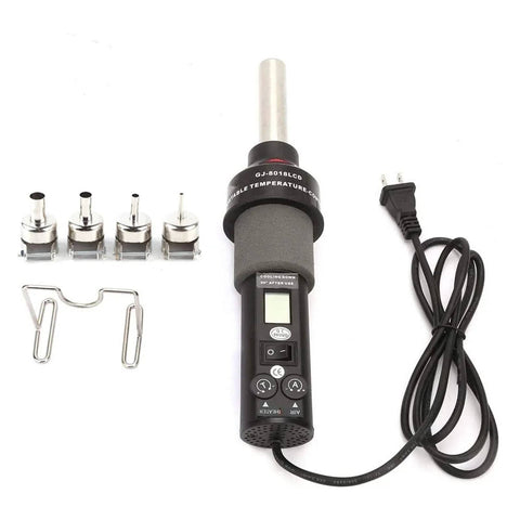 Hot Air Gun 450W LCD Temperature Control Rework Station For PCB BGA SMD Desoldering And Soldering Pro Grade Adjustable Airflow Tool