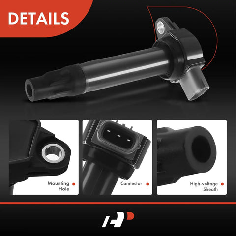 Ignition Coils Pack Replacement For Mitsubishi Lancer Outlander RVR Four Piece Set Fits 2.0L And 2.4L Engines, product details