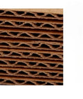 Close-up of 20 Pack One Size Folding Corrugated Cardboard Mailing Boxes Kraft Paper Express Boxes for Shipping