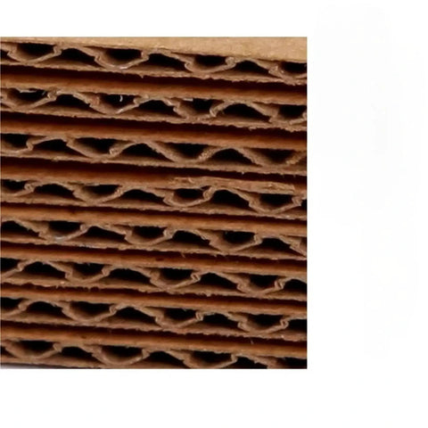 Close-up of 20 Pack One Size Folding Corrugated Cardboard Mailing Boxes Kraft Paper Express Boxes for Shipping