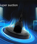 UT106 Dual Band Magnetic Base Ham Radio Antenna with SMA Connector showcasing suction power in a dynamic display