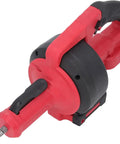 Heavy Duty Cordless Drain Auger With Motorized Cable Feed That Nukes Stubborn Clogs Fast 7 Meter Electric Drain Snake, red handle.
