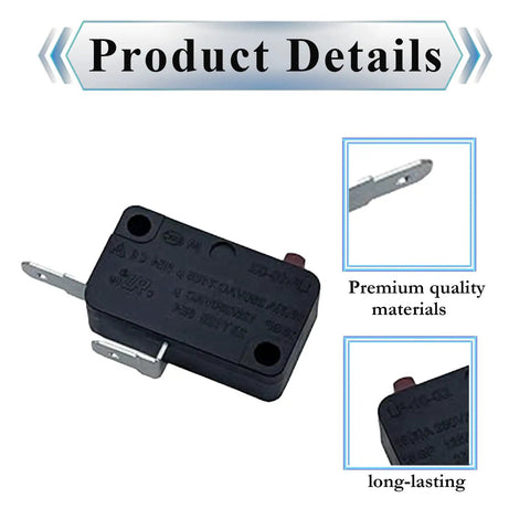 Micro Limit Switch Set Of 3 For Industrial Automation And Machinery Control LF-10-02 Precision Switch details