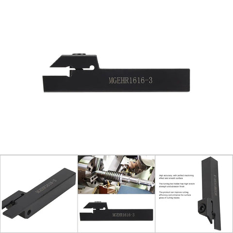 Durable 16x16mm Turning Tool Holder For CNC Lathes With High Tensile Strength And Abrasion Finish, top view.