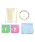 Rear Window Defroster Repair Kit For Heated Glass Grid Quick DIY Fix With Conductive Glue shown with tools and materials