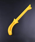 Yellow Woodworking Pusher Safety Push Stick For Carpentry, Straight Table Push Block For Router Table And Saw Projects, 280 By 32mm