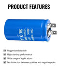150uF Motor Start Capacitor CD60 For 250VAC Electric Motors 50/60Hz With Durable Polypropylene Film And Aluminum Shell
